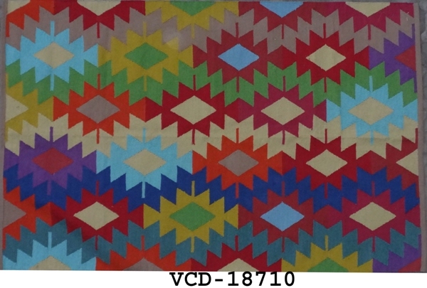 HAND WOVEN COTTON KILIM